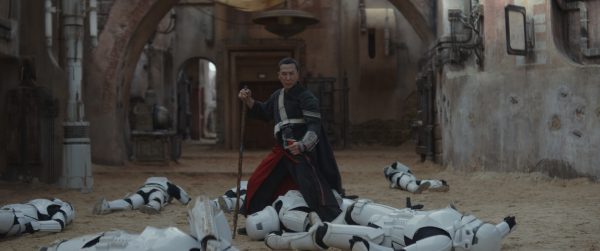 Rogue One: A Star Wars Story Chirrut (Donnie Yen) Photo credit: Lucasfilm/ILM ©2016 Lucasfilm Ltd. All Rights Reserved.