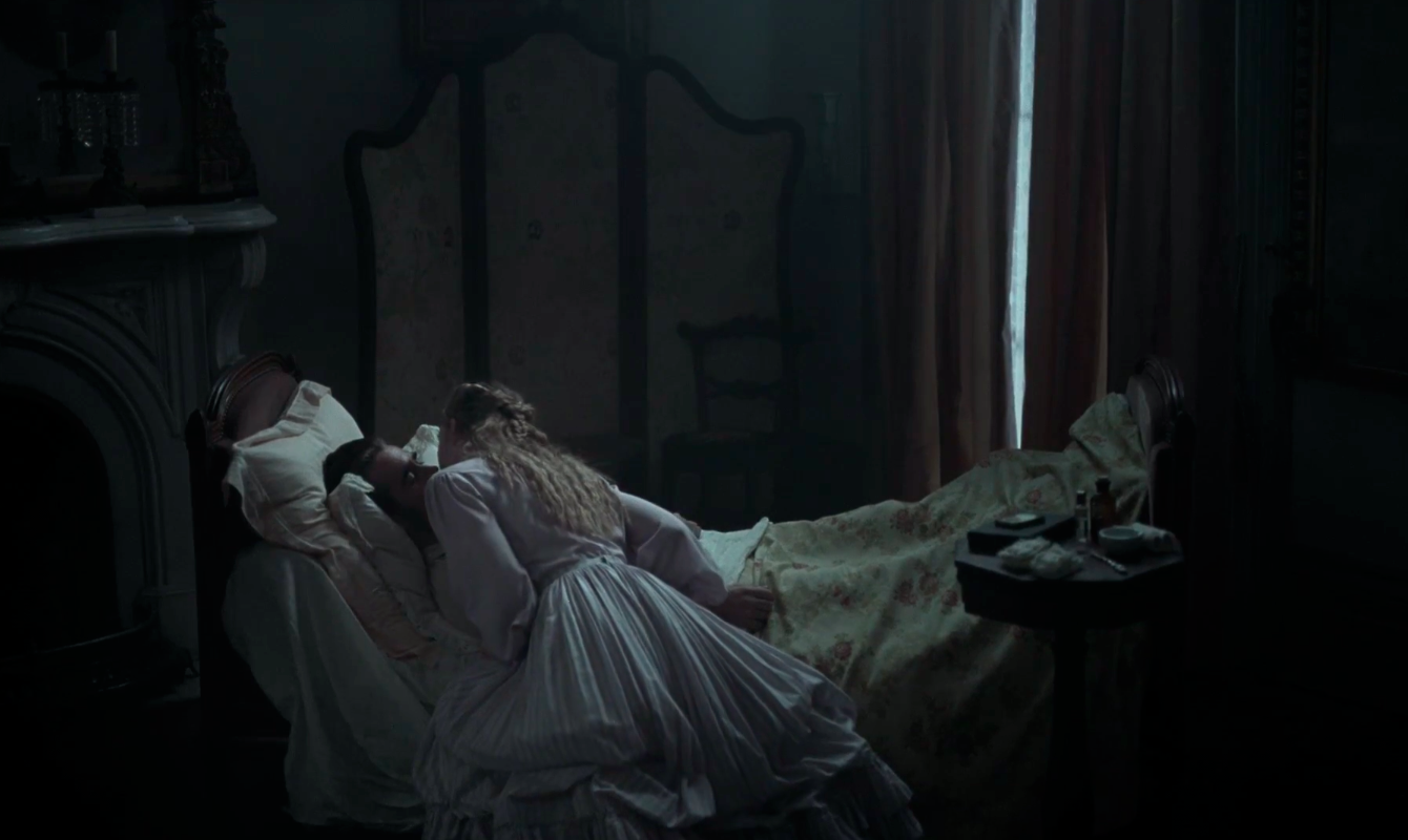 Colin Farrell and Elle Fanning in The Beguiled Movie.