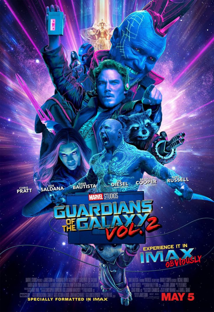 Guardians of the Galaxy Vol. 2 Movie Poster IMAX