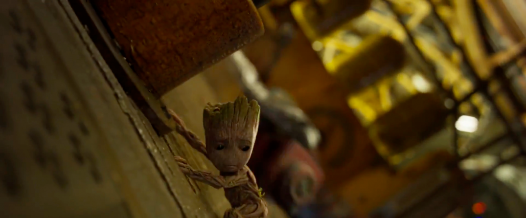 Guardians of the Galaxy Vol. 2 Trailer Screencaps Baby Groot
