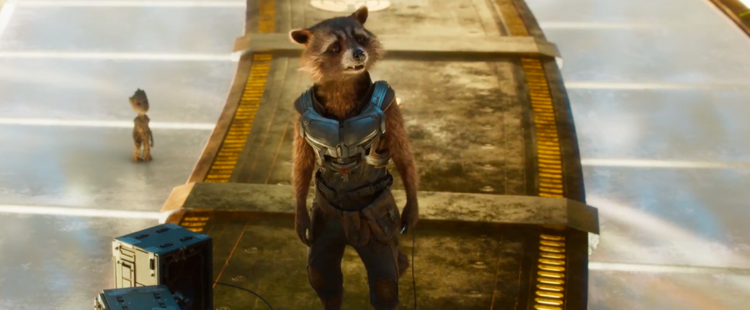 Guardians of the Galaxy Vol. 2 Trailer Screencaps Rocket Raccoon
