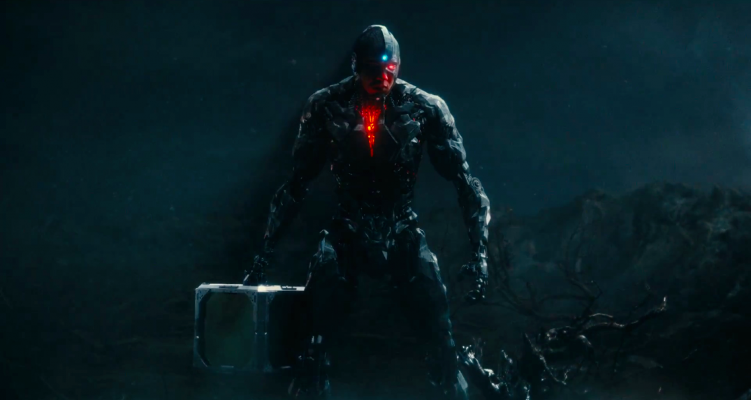 Justice League Movie Trailer Images Screencaps Ray Fisher Cyborg