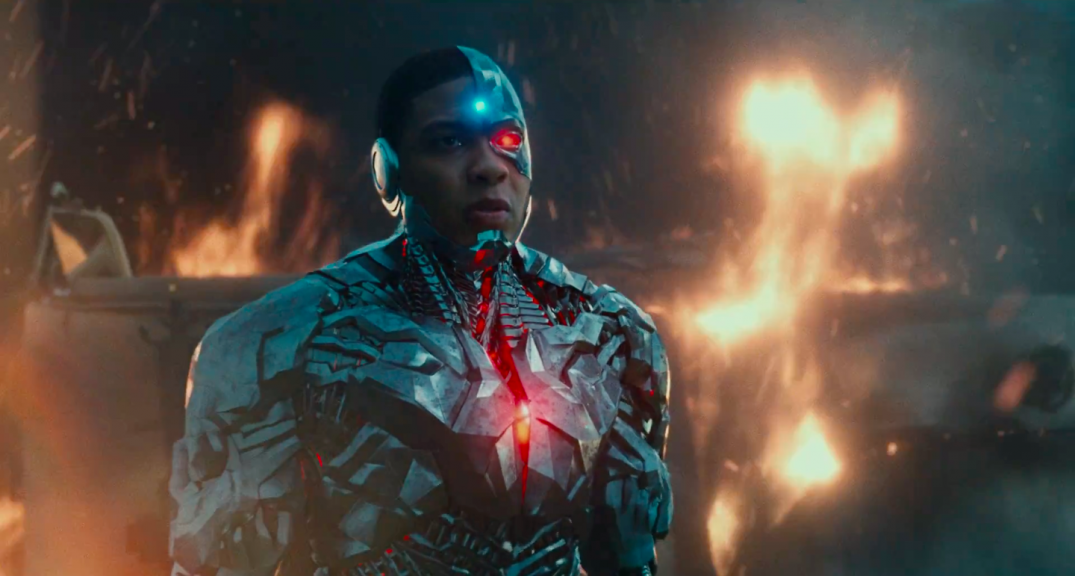Justice League Movie Trailer Images Screencaps Ray Fisher Cyborg
