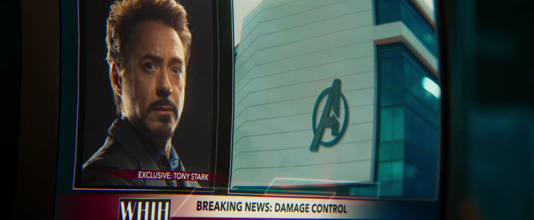 Spider-Man Homecoming Movie Screencaps Images Stills Robert Downey Jr. Iron Man 