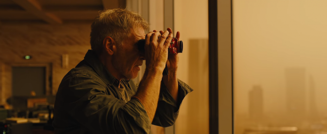 Blade Runner 2049 Trailer HD Hi Res Screencaps Screenshots Images Stills Harrison Ford Rick Deckard