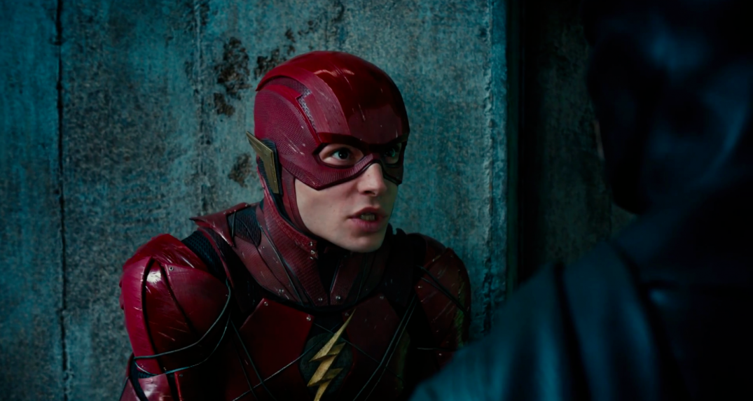 Justice League Movie Trailer Screencaps Screenshots Screengrabs HD Hi Res Images Barry Allen The Flash Ezra Miller