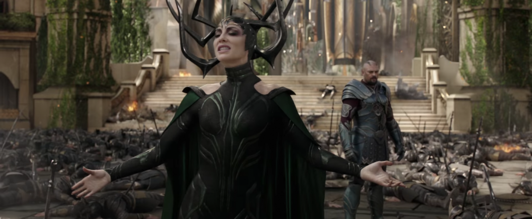 Thor Ragnarok Movie Trailer Screencaps Stills Screenshots Screengrabs Cate Blanchett Hela