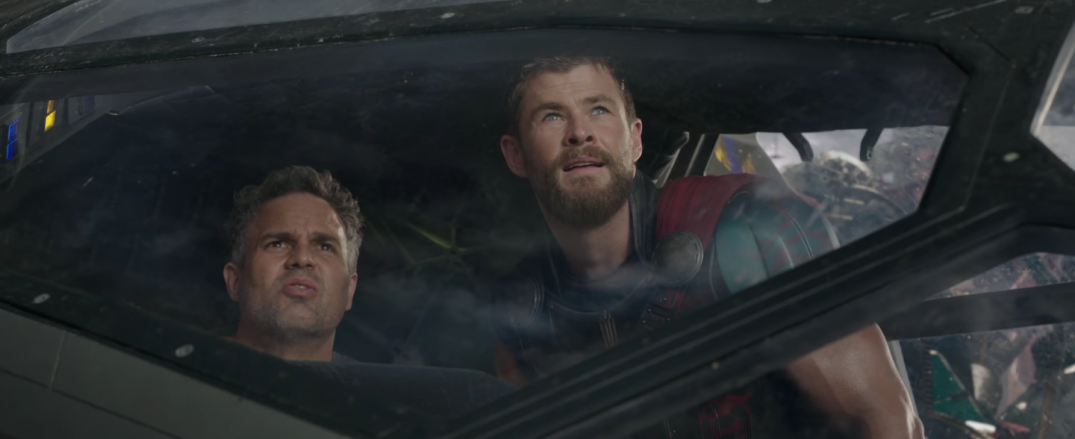 Thor Ragnarok Movie Trailer Screencaps Stills Screenshots Screengrabs Thor Chris Hemsworth Bruce Banner Mark Ruffalo