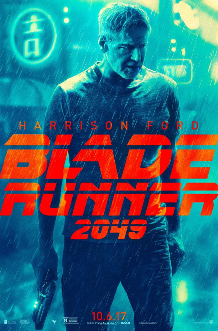 Blade Runner 2049 Movie Poster Harrison Ford